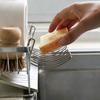Expandable Stainless Steel Drain Rack Multifunctional Hanging Storage Basket Drain Tray Kitchen Sink Organizer Adjustable Rack
