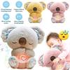 Plush Anxiety Relief Toys Cute Koala Breathing Musical Soothing Doll Toy Sleep