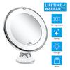 Flexible Makeup Mirror Magnifying Mirrors Led Lighted Touch Screen Vanity Mirror Portable Dressing Table Cosmetic Mirrors