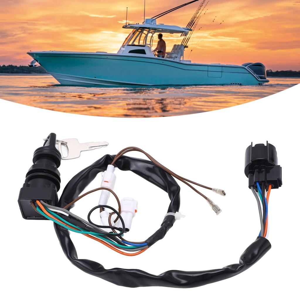 Блок переключателя зажигания с 2 ключами Отличная проводимость для подвесных моторов Suzuki 37110 93J00