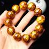 Retro Ethnic Style Gold Lines Sea Willow Buddha Amber Beads Bracelets Fashion Jewelry Accessories