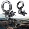 Магнитный автомобильный держатель для телефона на приборную панель автомобиля, центральная консоль, крепление для телефона, Air Clip Support, черный Unive N0E8