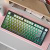 Механическая клавиатура Совместимость с Bluetooth/2.4G/Type-C Проводное подключение Трехрежимное подключение Полноразмерная клавиатура с возможностью горячей замены 81 клавиша