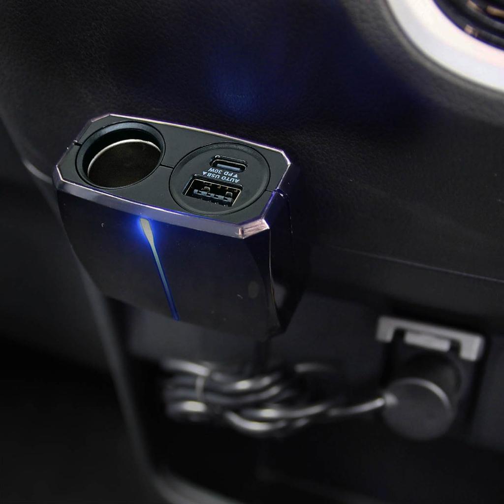 Kashimura USB PD 30W Compatible Expansion Separate USB Automatic Detection NKX-238 Socket, Socket/Reversible