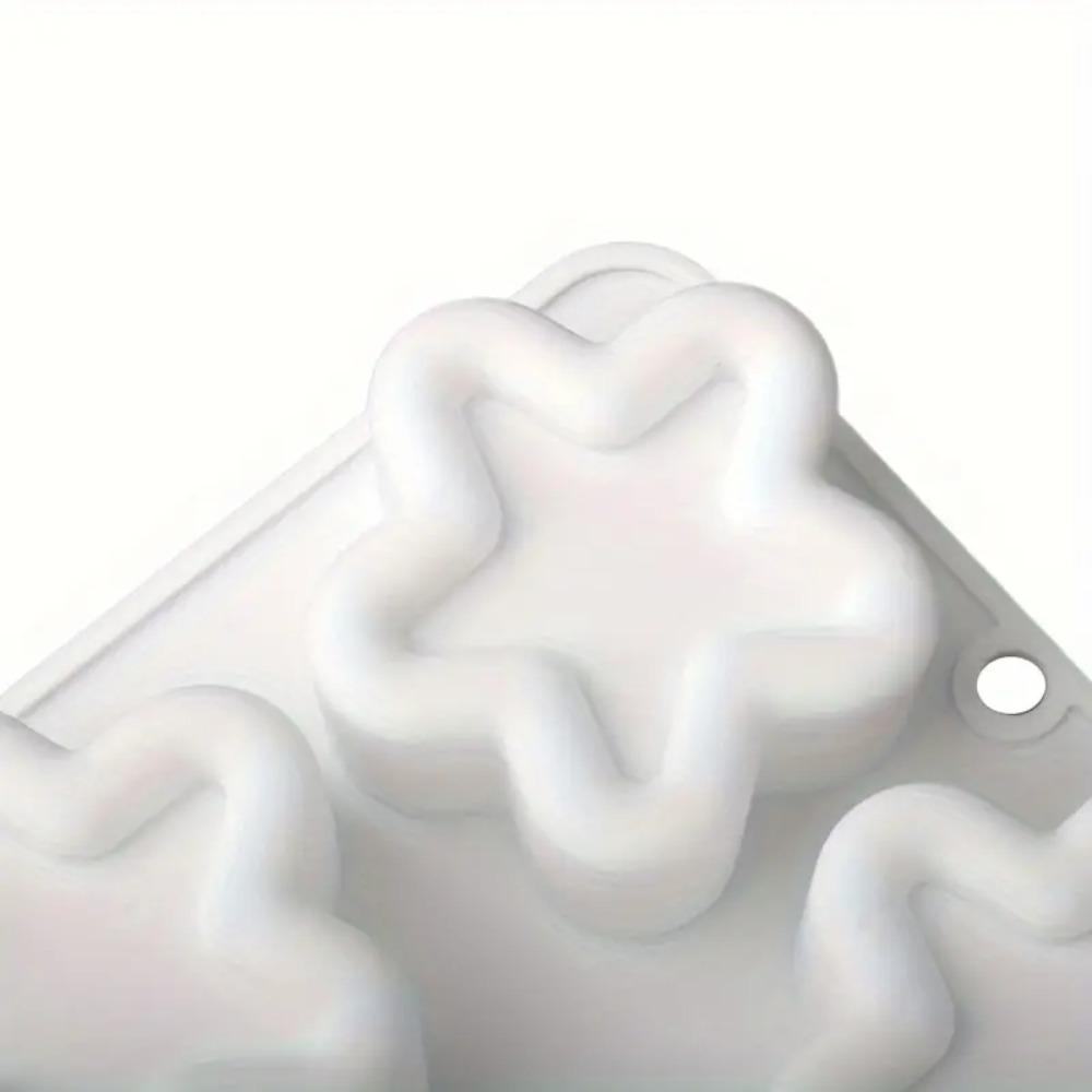 Star Shapes Jelly Mold Versatile Candles Mold DIY Candles Mousse Silicone Mold Valentine's Day