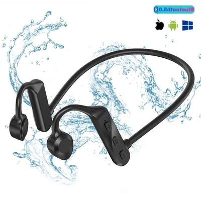 Наушники с костной проводимостью, Bluetooth, беспроводные, водонепроницаемые, удобные, с открытым ухом, легкие наушники с крючком