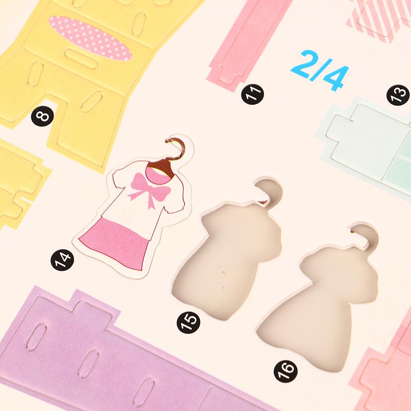 Картонный пазл 3D Дом Комната Магазины Модель Головоломка Игрушки Дети Самодельные Сборные Игрушки