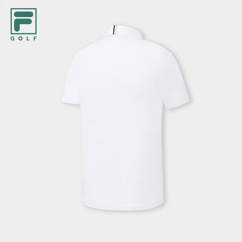 FILA Men's Knitted Short-Sleeve Golf Polo Shirt
