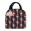 Colorful Portable Lunch Bag Ice Cream Cooler Pack Insulation Picnic Food Storage Bags