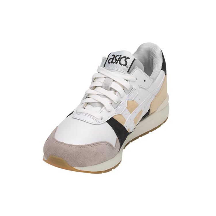 Asics Gel-Lyte Runner Кроссовки лайфстайл с круглым носком, на шнуровке, низкие Женские кроссовки Белый Коричневый Черный 1192A025-250