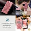 Прочный чехол-кошелек с магнитной картой и карманом для наличных для iPhone 15 14 13 12 11 XR OPPO VIVO Goolge Huawei Moto Nokia Sony Skin Feel кожаный откидной чехол