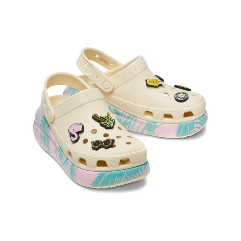 Crocs Классические кроксы Crush Spring Break из ЭВА Унисекс Светло-желтые