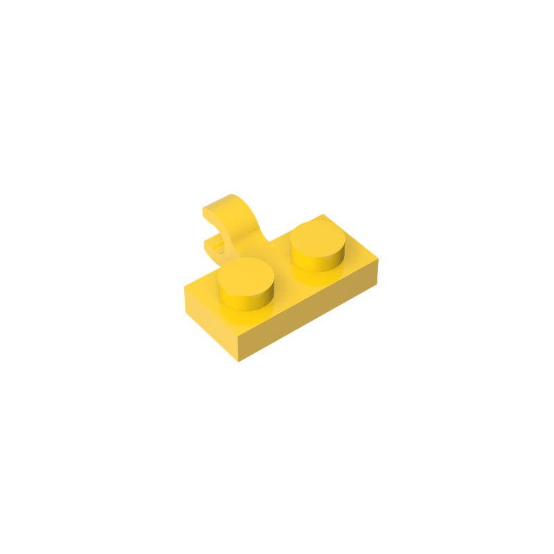 10 ШТ. 11476 Пластина 1x2 с зажимом Строительные блоки MOC Технические Совместимые с Кирпичиками Детские Игрушки Подарочная Коробка