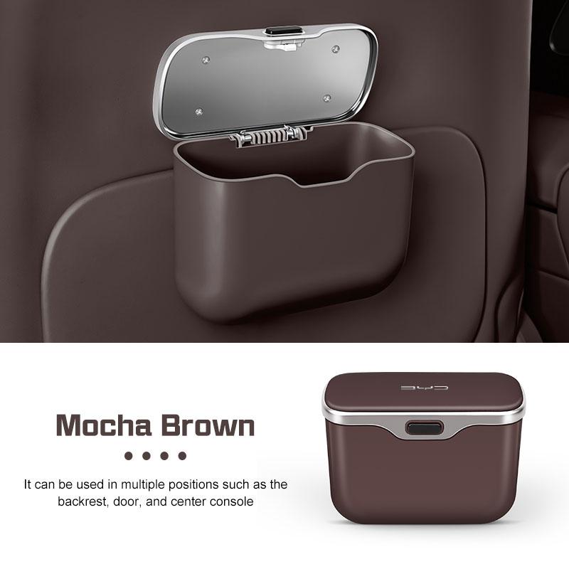 HECRD1 Car Trash Can For BYD sealion 6 7 SEAL U Dolphin ATTO 2 3 4 Seagull shark 6 Song Plus Tang DMI Car Door Storage Box Garbage Bin