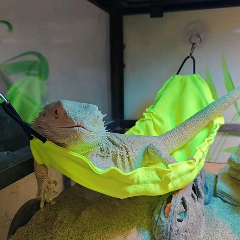 Decorative Reptile Hammock Cotton Lizard Swing Toy For Snakes Geckos Hamster Lizard