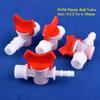 5 шт. шаровой клапан POM G1/8" 1/4" 1/2" 3/4" до 4~25 мм штуцерный клапан для сада клапан управления потоком воды аквариумный клапан циркуляции воды шланговое соединение