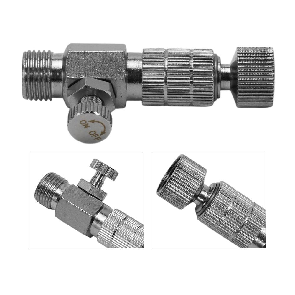 Аэрограф Адаптер для аэрографа Регулируемые фитинги для быстрого подключения