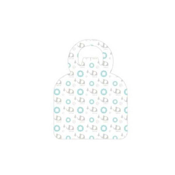 Babyclaw одноразовые нагрудники для детского питания самостоятельного приготовления, 10р, синие, 10 шт.