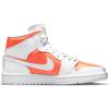 Air Jordan 1 Mid SE Bright Citrus Женские кроссовки Оранжево-белый CZ0774-800