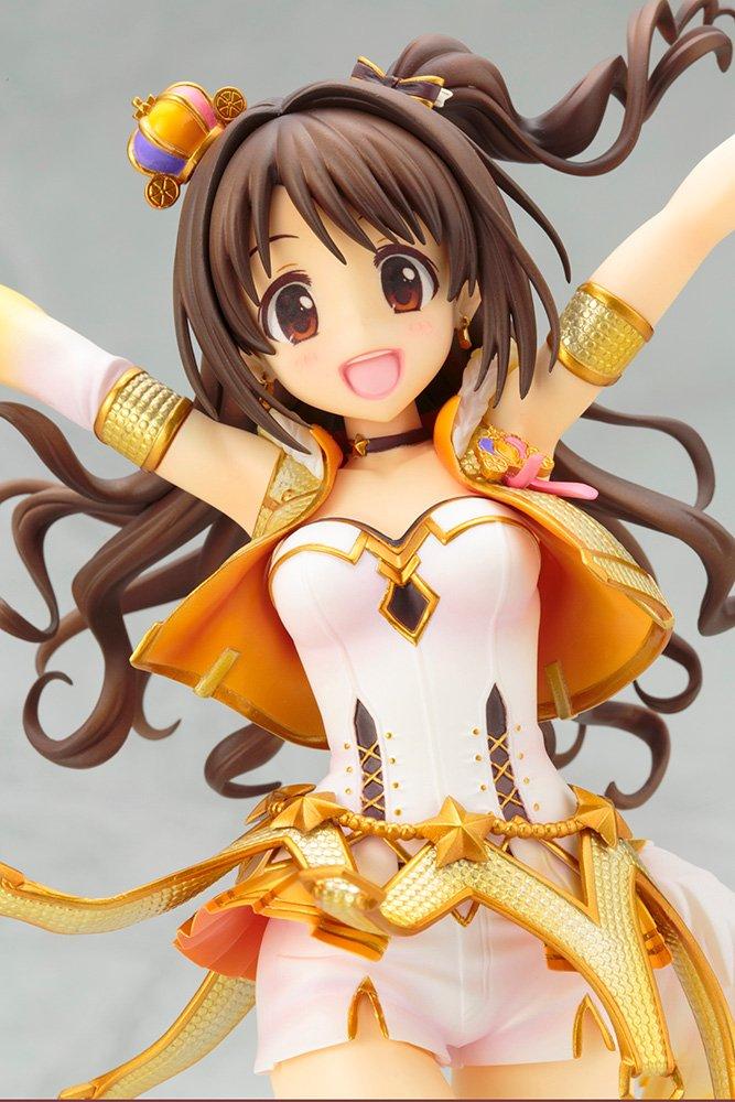 THE CINDERELLA GIRLS Uzuki Shimamura Party Time Gold Scale PVC Painted Finished Figure First Order Limited IDOLM@STER 1/8 (manufacturer's Production)