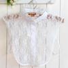 Sweater Fake Collar, Fashion Versatile Stand-Up Collar Lace Fake Collar Shirt Women'S Recruitment Agent