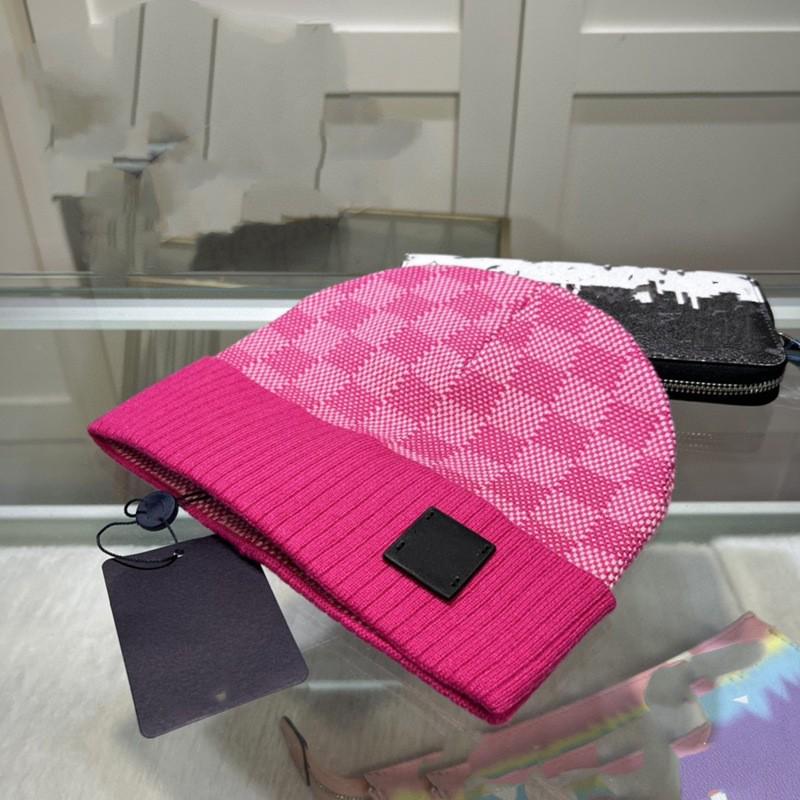 Унисекс зимняя шерстяная черная вязаная шапка для тепла на открытом воздухе