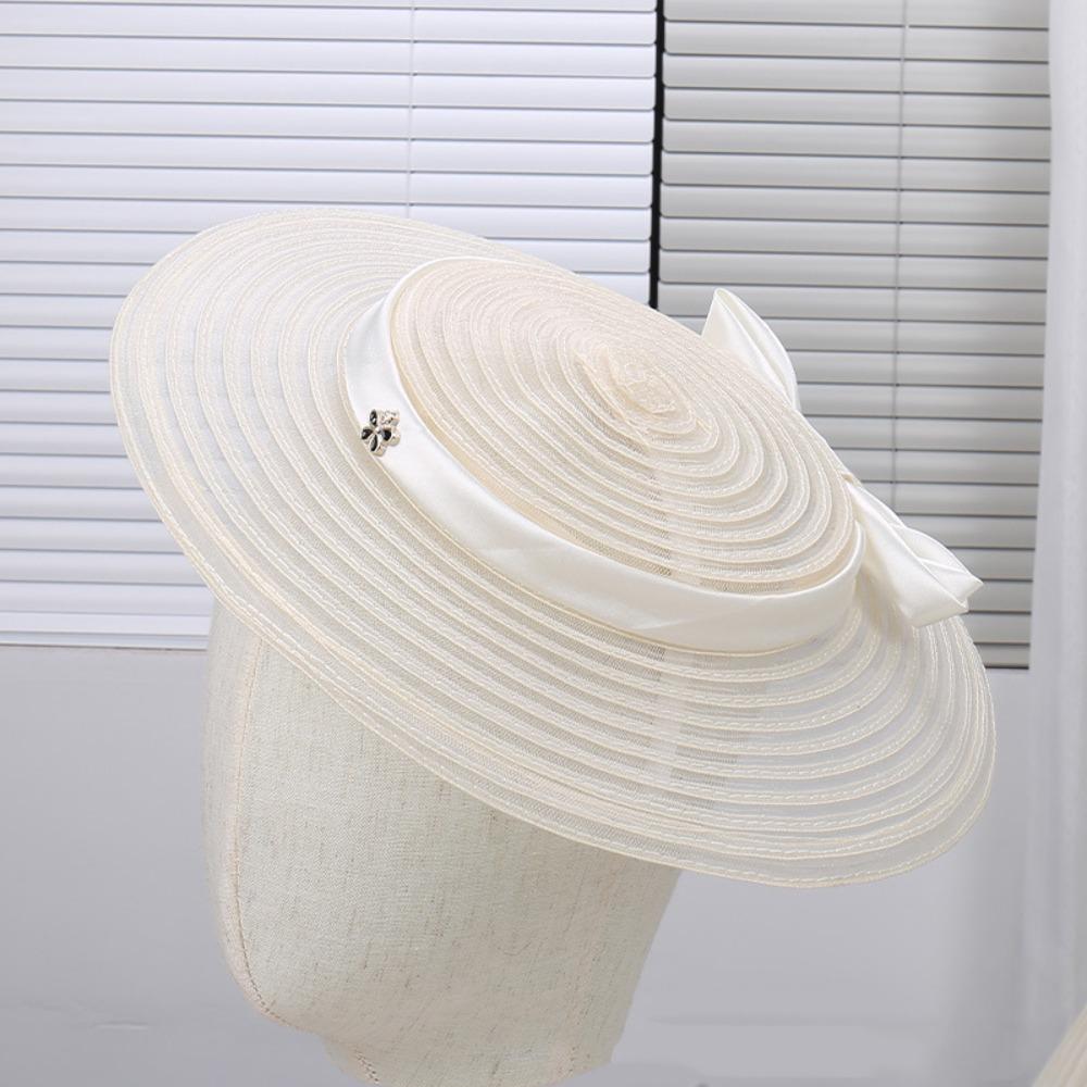 French Vintage Fascinator Hat Exquisite Mesh Pillbox Hat Retro 1920s Hair Accessories Dance Show