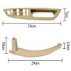 Upgraded LHD RHD Car Interior Door Pull Handle Inner Armrest Panel Cover Replacement for BMW X5 X6 E70 E71 E72