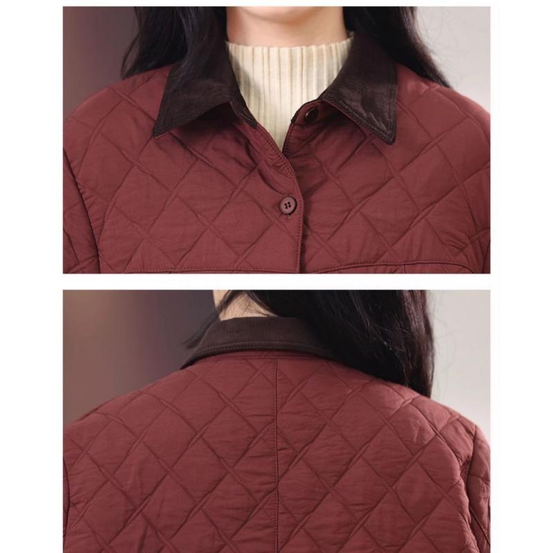 Модная и элегантная короткая хлопковая куртка для мам – легкое и теплое пальто для повседневных и стильных мам