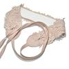 Wide Lace Girdle Soft Obi Belt Boho Style Lace Belt  for Dresses