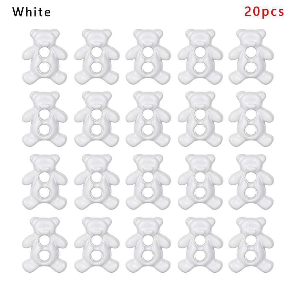 Craft Bear Pattern Decoration DIY Doll Clothes Mini Buttons Clothing Sewing Buckle Metal Buckles