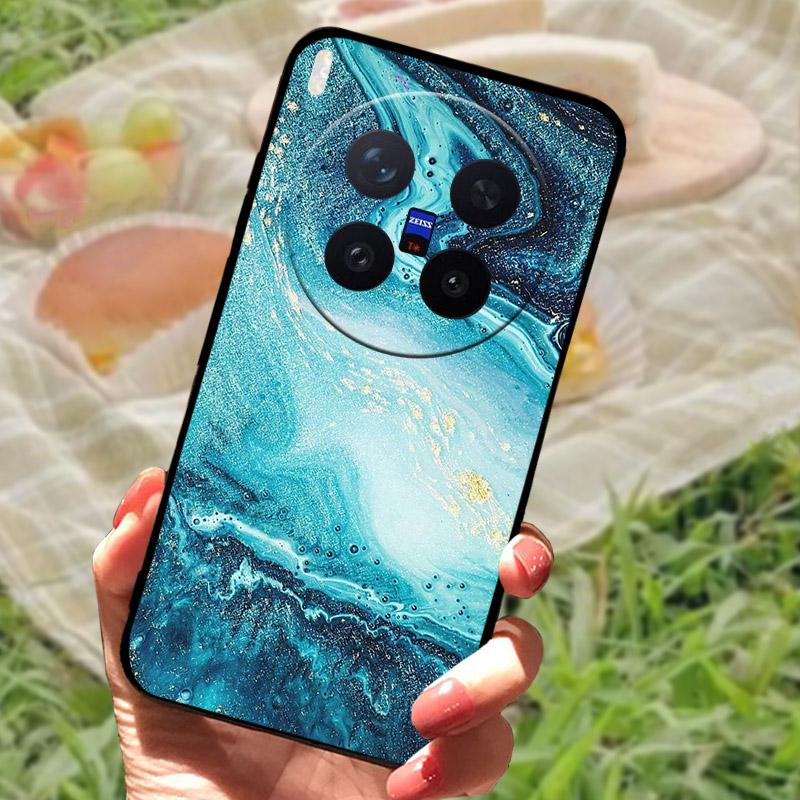 Чехол для VIVO X300 Pro 5G X300Pro V2502A Противоударный Силиконовый Мягкий ТПУ Задняя Крышка Для Телефона VIVO X 300 Pro Чехол Fundas