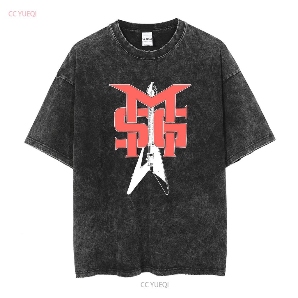 80s Michael Schenker Group Vintage T shirt MSG Band SHENKER vintage Washed Slightly Stretched Stylish Soft fashion graphic