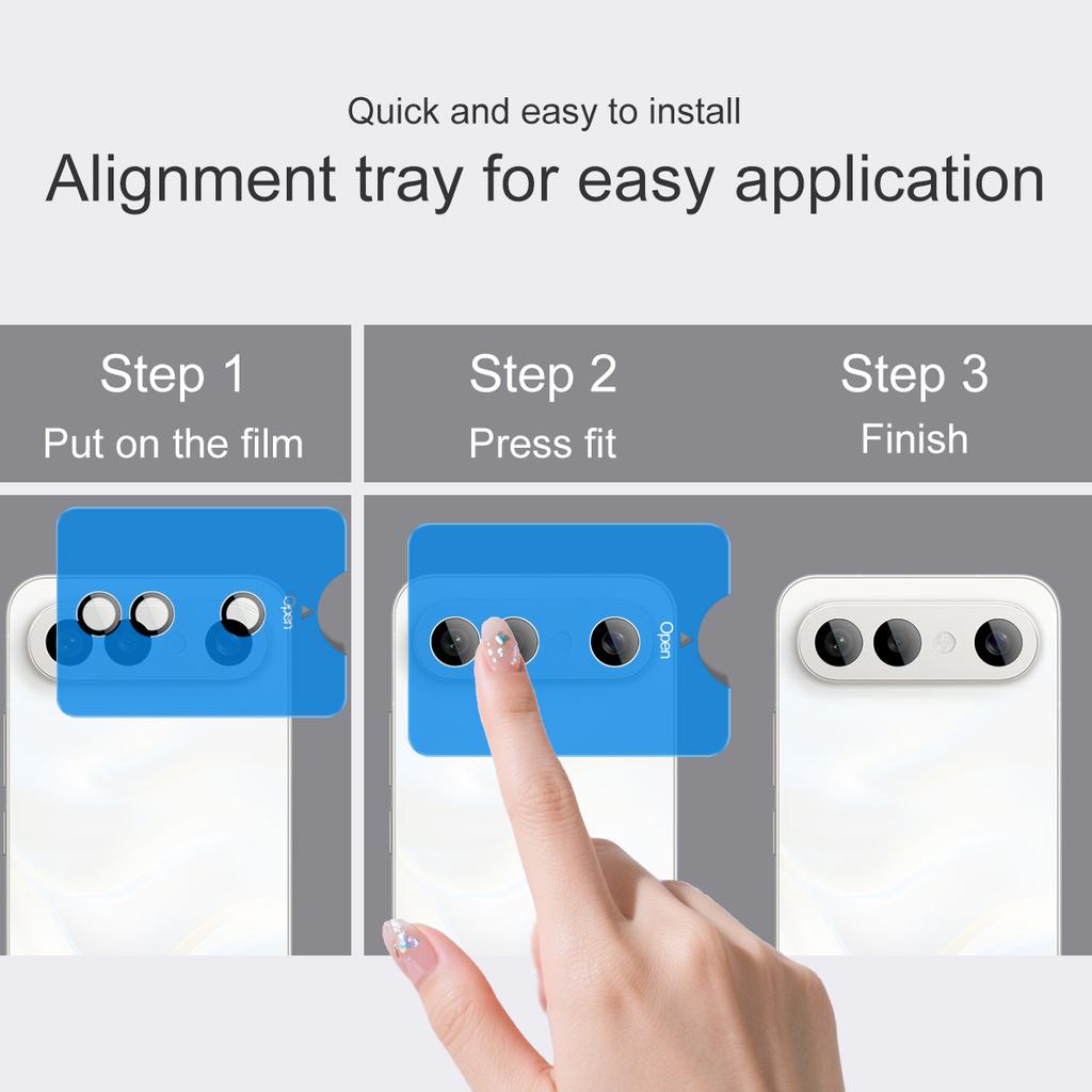 Для Vivo S50 Pro Mini 5G Стекло IMAK Высококачественная Стеклянная Пленка на Объектив Камеры Версия с Автопозиционированием