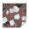 Tulips with Red Stems Wallpaper for Living Room and Bedroom 50x1000