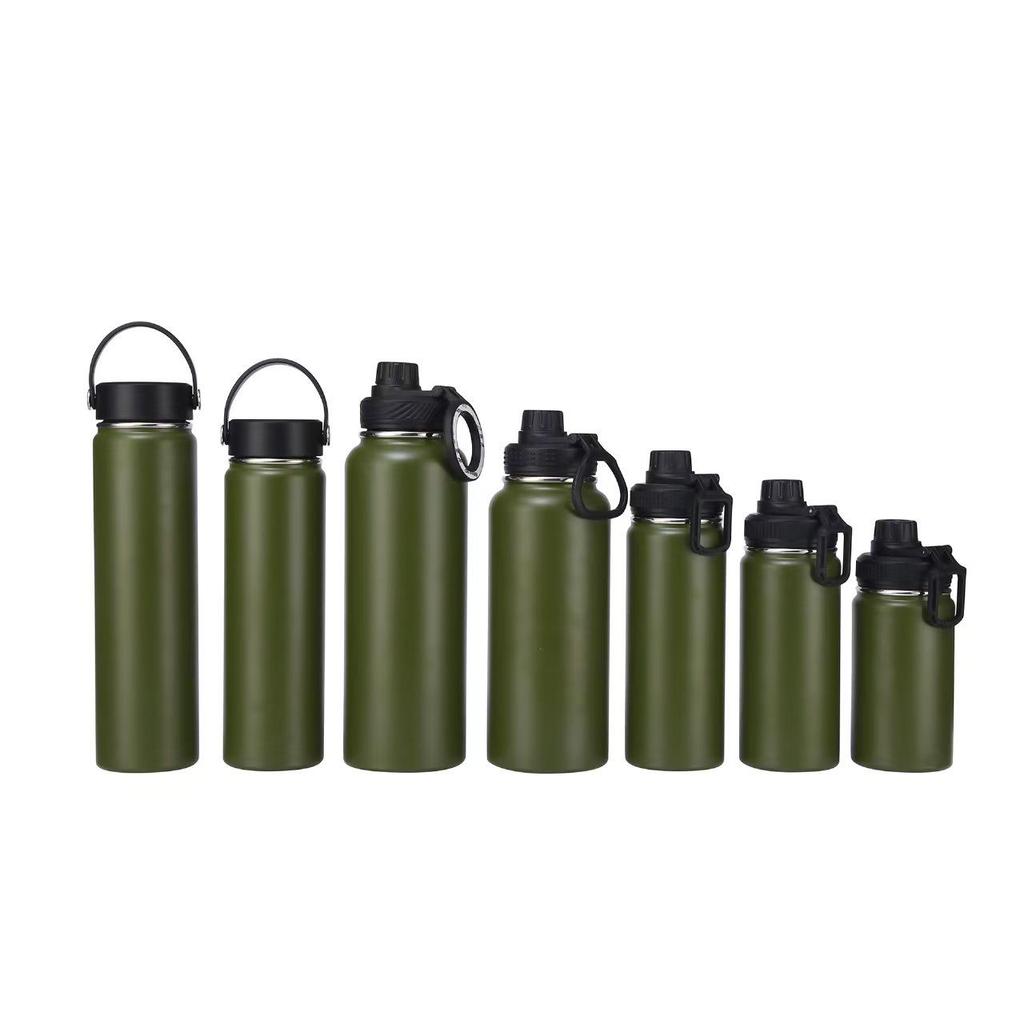 Large-Capacity 304 Stainless Steel Insulated Sports Bottle with Handle