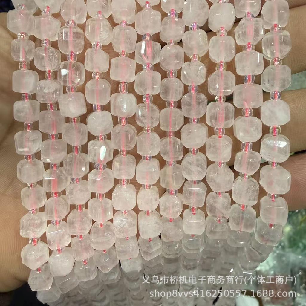 Бусины из натурального камня, кубики 7 мм: Тигровый глаз, Аметист, Красный агат для изготовления украшений своими руками