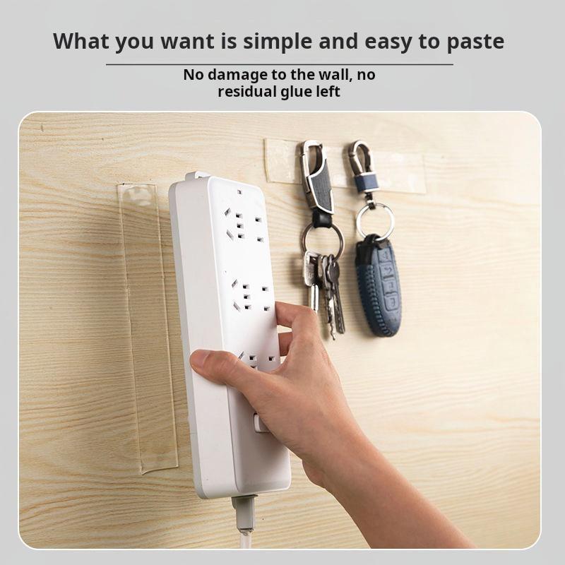 Сильный клей, многоцелевой, 1 шт., водонепроницаемый, сверхпрочный, настенный скотч, клей для кухни, ванной комнаты, прозрачный, 1 мм*2 см*5 м, нескользящие аксессуары