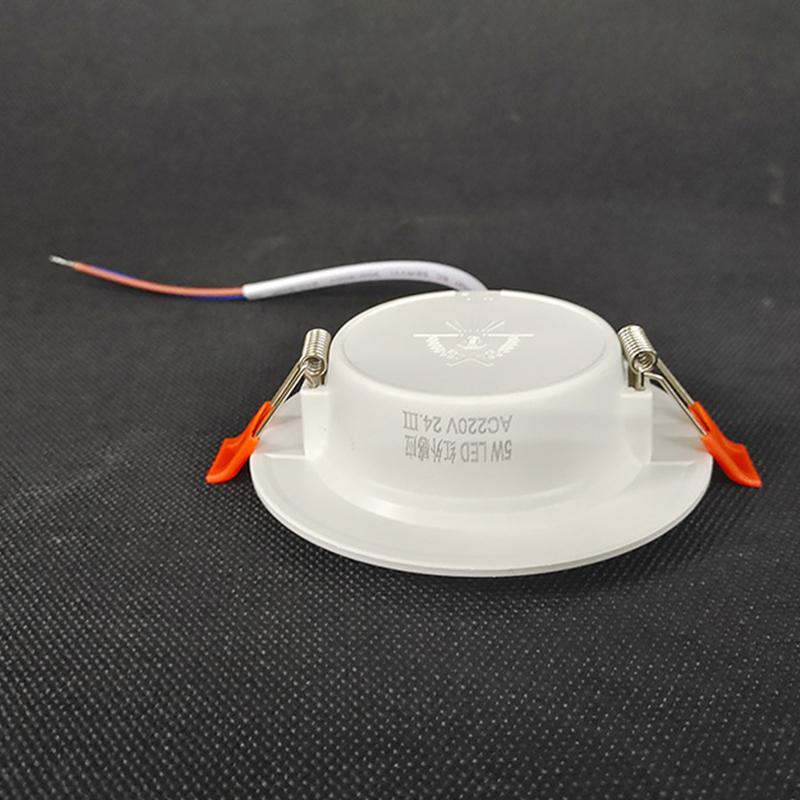 Датчик движения тела человека Точечный светодиодный встраиваемый светильник Lamparas 220 В Потолочный светильник 5 Вт 7 Вт 9 Вт Холодный белый Панельный светильник Для коридора Лестницы Склада