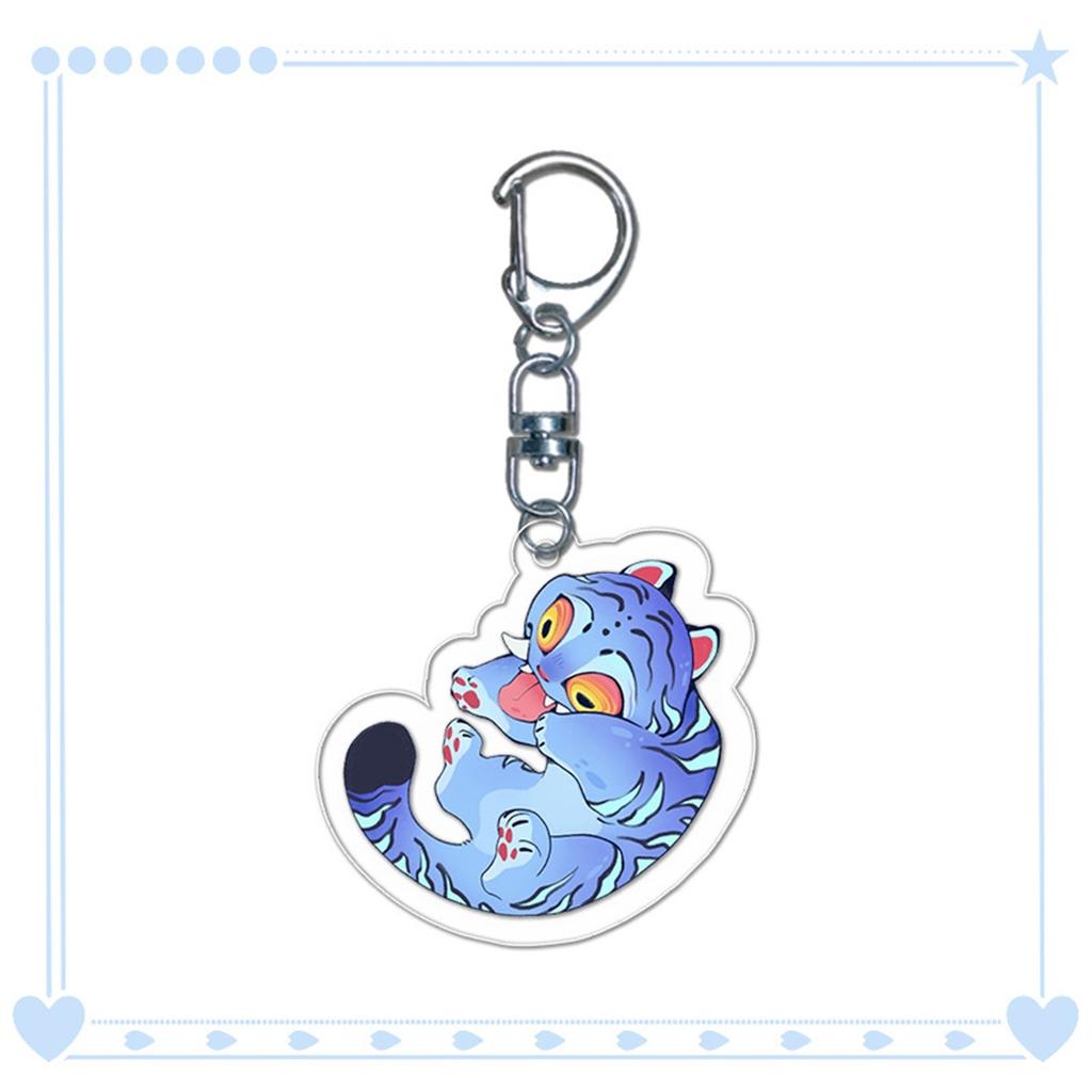 Мультяшный Аниме Фильм Прозрачный Акриловый Брелок Подвеска, Изысканный Подарок Подвесные Аксессуары Для Рюкзаков