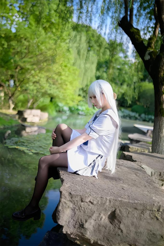 Summer Pockets Косплей Широха Нарусэ Косплей Костюм школьной формы [NOKIJP] Костюм, (Широха Нарусэ, XS)