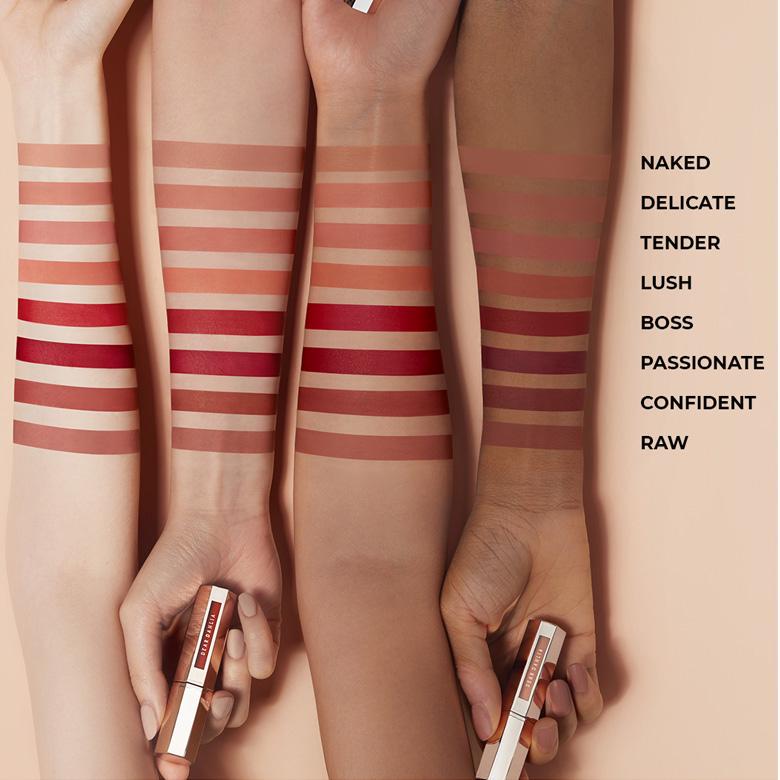 Dear dahlia Чувственный матовый костюм для губ 4 мл