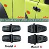 2Pcs ABS Car Engine Hood Door Hinge Decoration Cover Trim For Suzuki Jimny JB64 JB74 2018- Exterior Styling Accessories