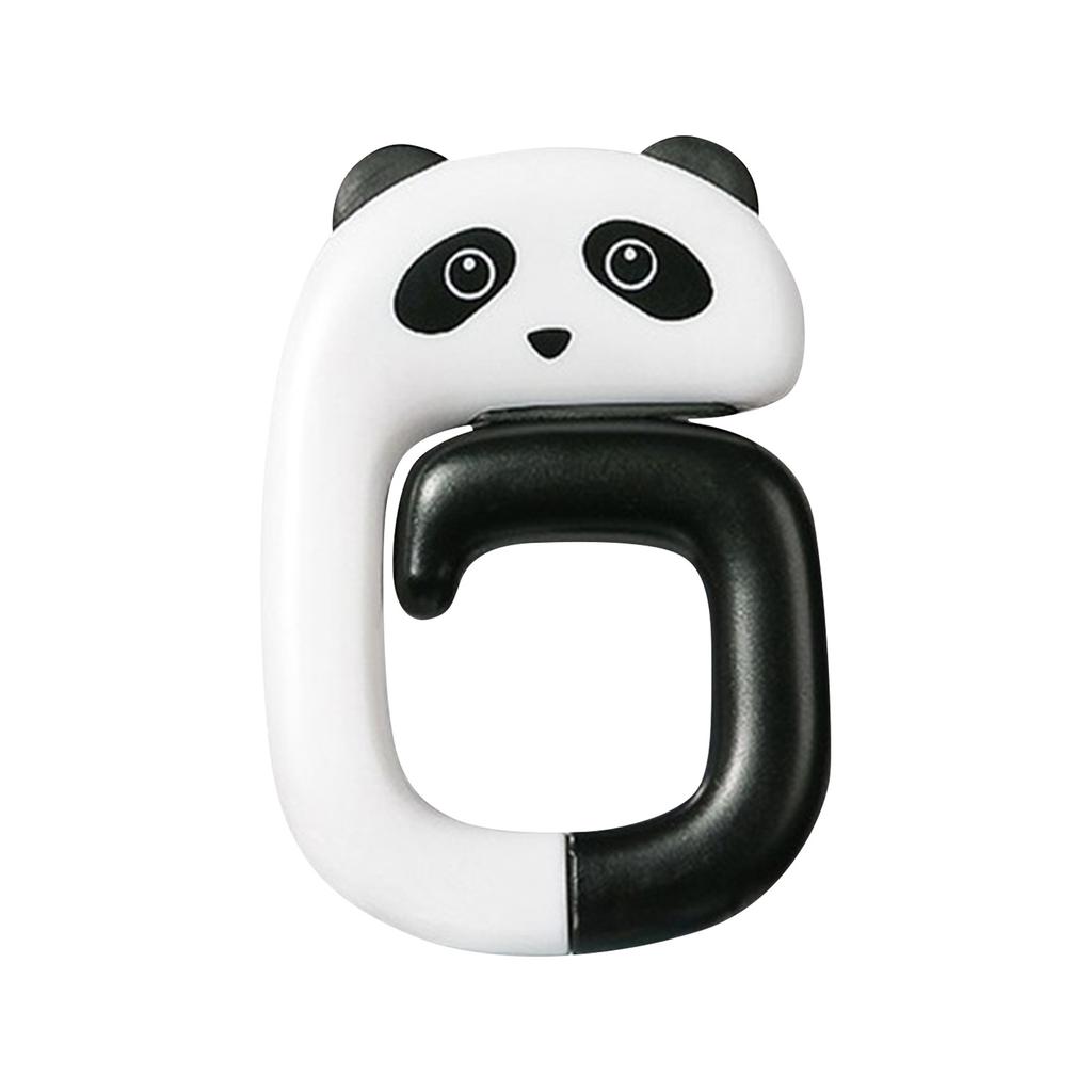 Портативный пластиковый пакет для путешествий, крючок с милыми животными для подвешивания, декоративный крючок для настольной сумки, настенная вешалка, держатель для сумки, вешалка