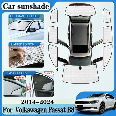 Чехлы на солнцезащитные козырьки для Vw Volkswagen Passat B8 Variant Аксессуары 2014~ Солнцезащитные чехлы на окна Автоаксессуары