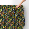 Royal Samt Stoff Polyester Zum Nähen - Motiv Fisch