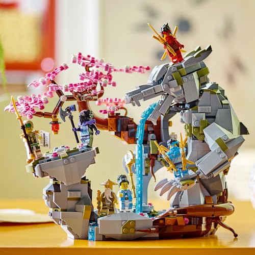 LEGO Ninjago Dragonstone Falls Игрушка Подарок на День Рождения Блок Рождество Мальчики Девочки Дети Боевой Робот 71819
