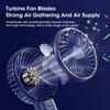Mini Handheld Fan 3000mAh Portable Rechargeable USB 5 Speeds Strong Wind for Home Office Outdoor Travel