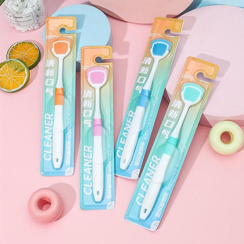 5Pcs Tongue Scraper, Reduce Bad Breath For Oral Care, Tongue Cleaners,Tongue Cleaning Tools For Adults