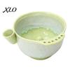 Food Safe Berry Washer Ceramic Washing Bowl, Swirl Design Fruit Rinse Colander with Handle Bowl And Drain Holes, Cleaning for Tomatoes Grapes